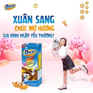 Sữa Dmalt 1 lốc 4 hộp  úc date 2.2022