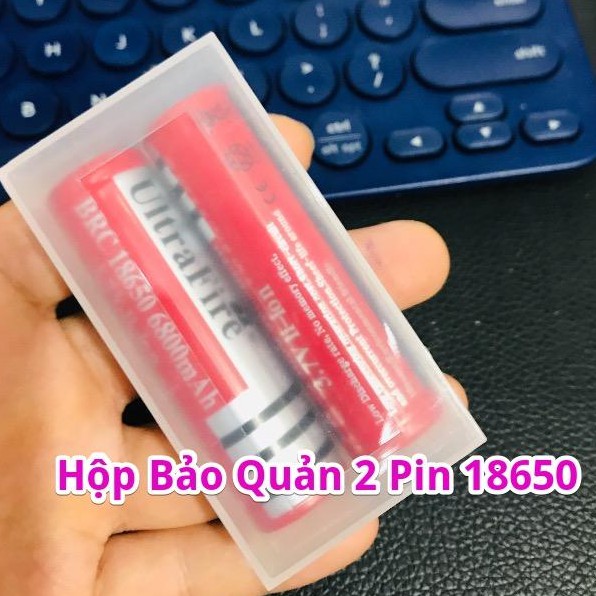 Hộp Đựng 2 Pin 18650 - HP18650