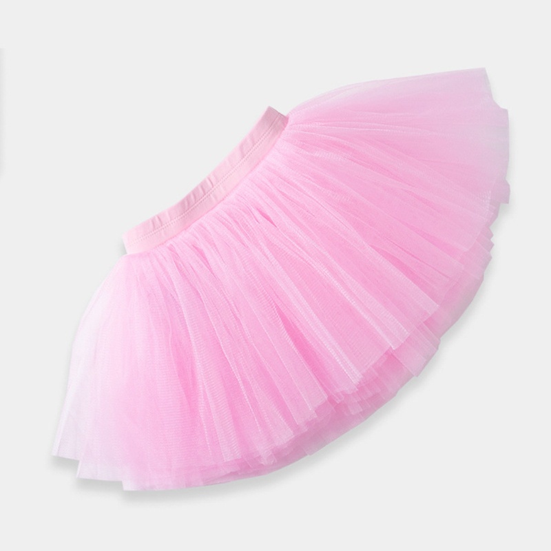 Chân Váy Xòe Tutu Phối Lưới Cho Bé Gái Tập Múa Ba Lê