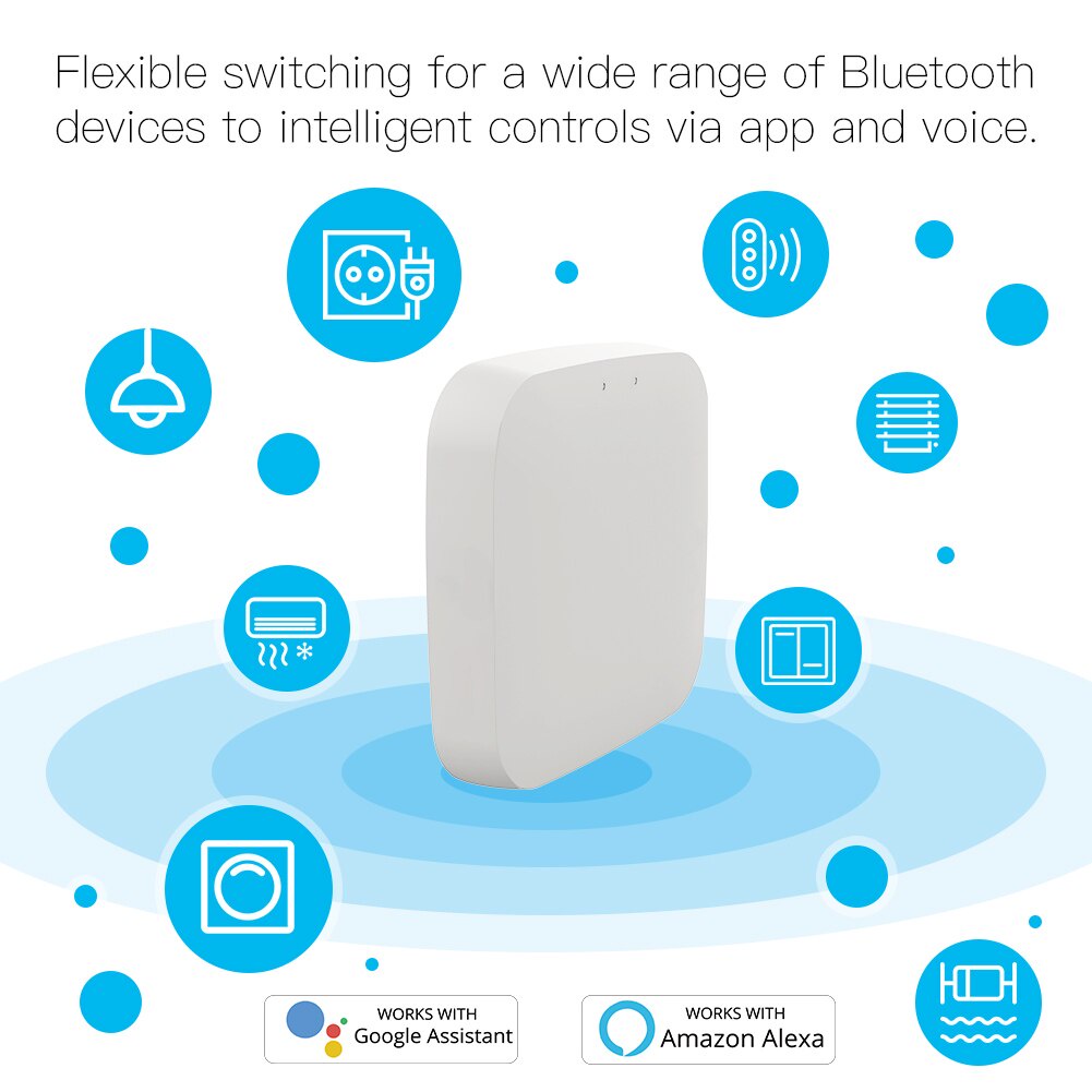 Thiết Bị Phát WiFi Thông Minh MOES Tuya Chuyên Dụng Cho Alexa Google Home