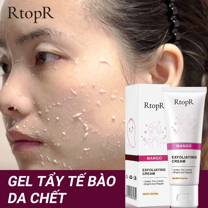 Kem Tẩy Tế Bào Chết RtopR Dưỡng Sáng Da Mặt Hương Xoài Làm Sạch Sâu Lỗ Chân Lông Kiểm Soát Dầu 40g | BigBuy360 - bigbuy360.vn