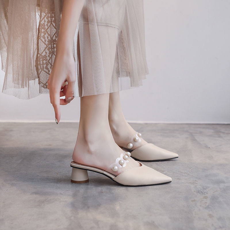 Xăng đan Cao Gót 3cm Thời Trang Mới Cho Nữ