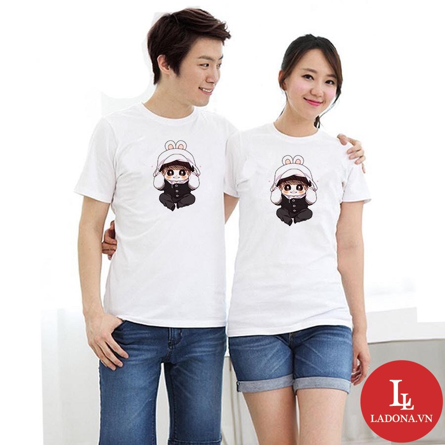 Áo Phông Đôi Đẹp MS03 (Giá 1 Áo)