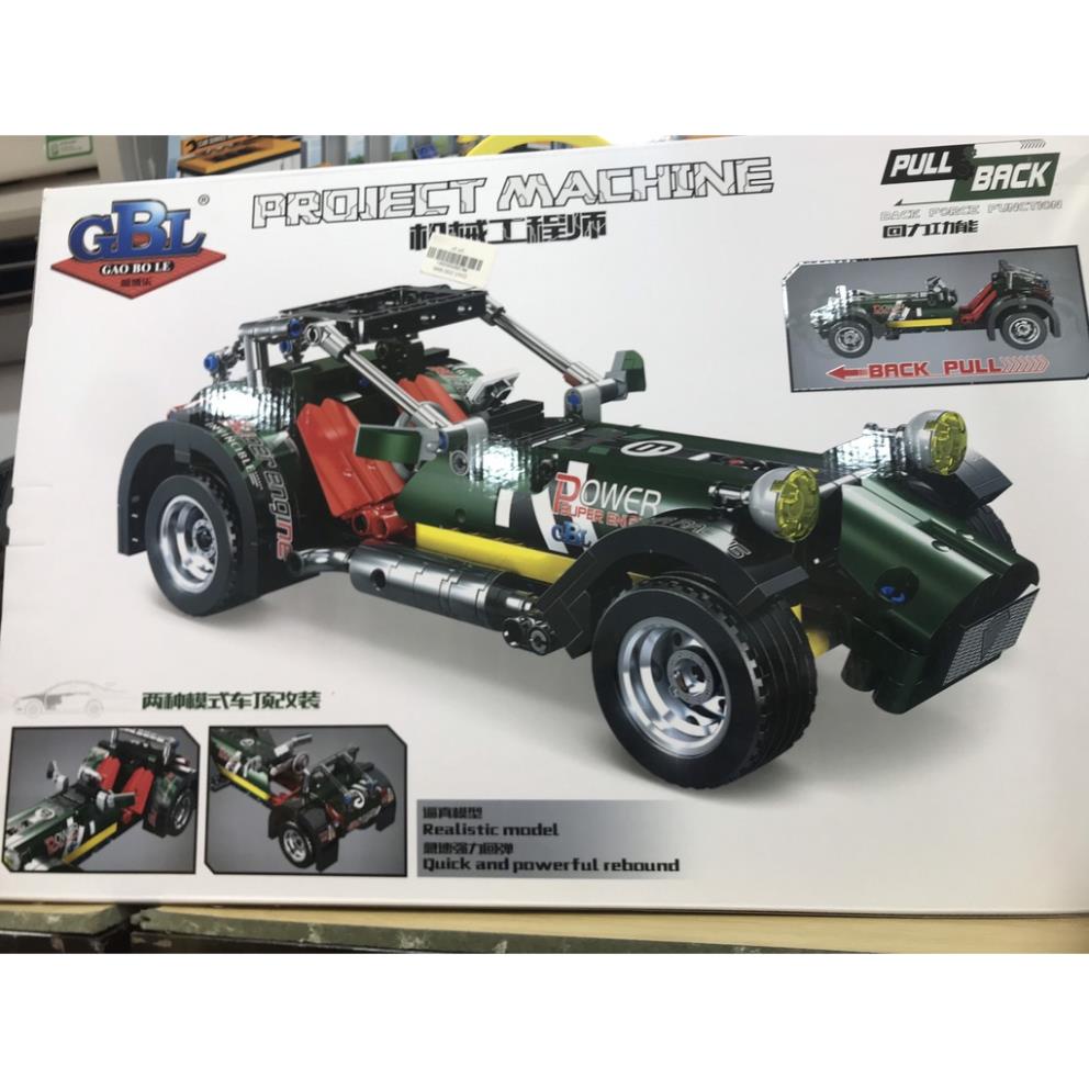 Đồ Chơi Lắp Ghép Lego Project Machine Mô Hình Xe NO.KY1025 308 PCS