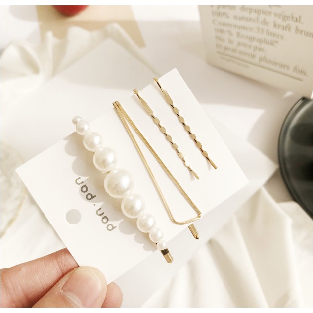 [Ke01] Sét Kẹp tóc thời trang Hàn Quốc xinh xắn cá tính