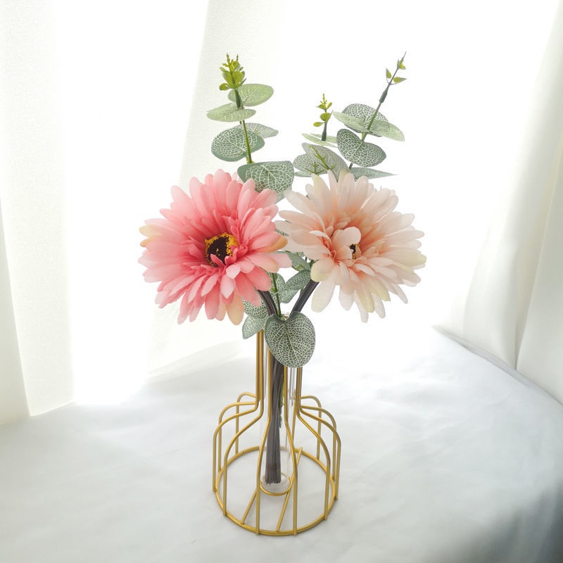 Bó Hoa Giả Phong Cách Bắc Âu Dùng Để Trang Trí Bàn Cà Phê