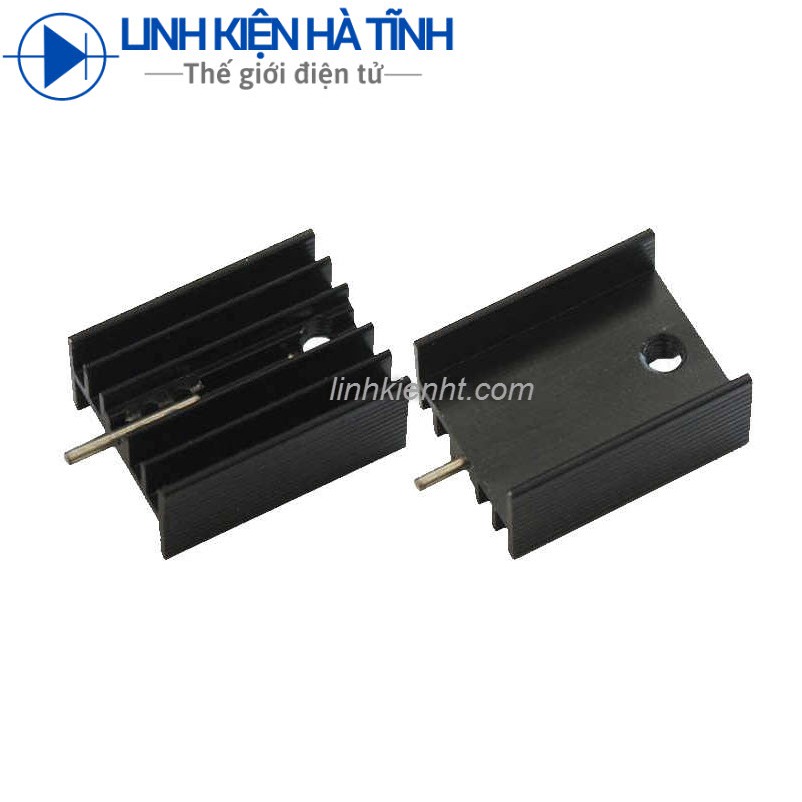 10 cái tản nhiệt 15*10*20mm đen/trắng