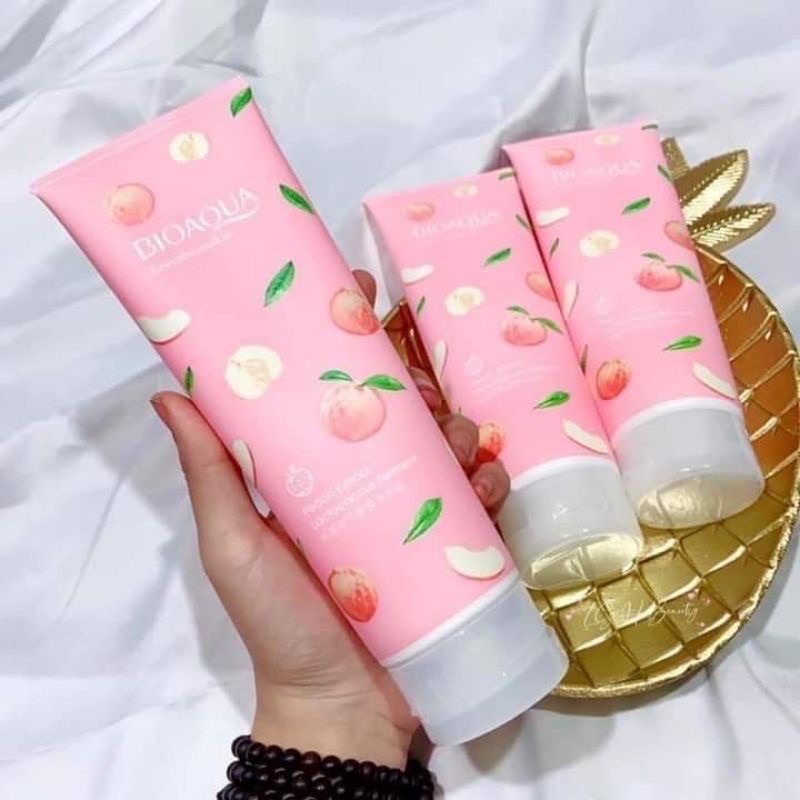 [GIÁ SỈ] Muối tắm tẩy da chết hương đào Bioaqua 250ml | BigBuy360 - bigbuy360.vn