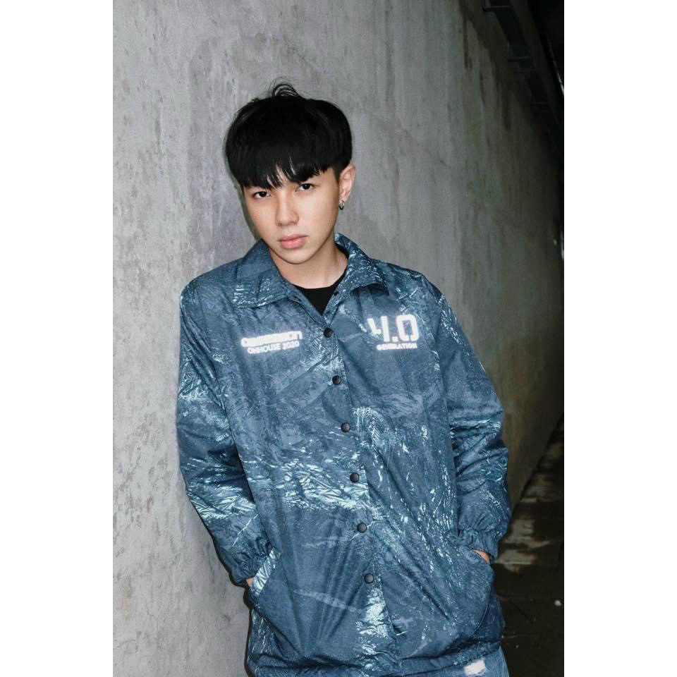 &lt;FREE SHIP&gt; Áo khoác dù loang phát sáng 2 lớp chất vải bao xịn, dày dặn, y ảnh 100% (N)