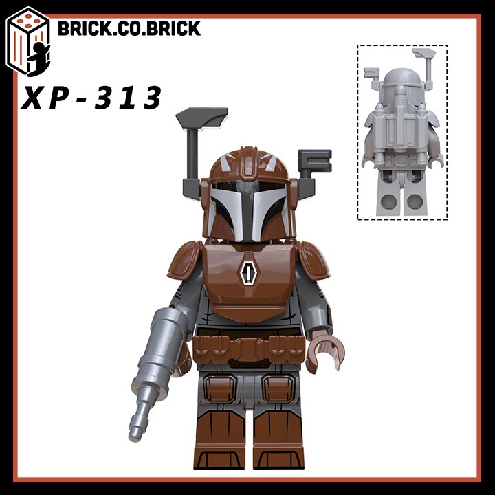 Đồ Chơi Lắp Ráp  Star Wars Lính Phản Quân Mandalorian Chiến tranh giữa các vì sao KT1041
