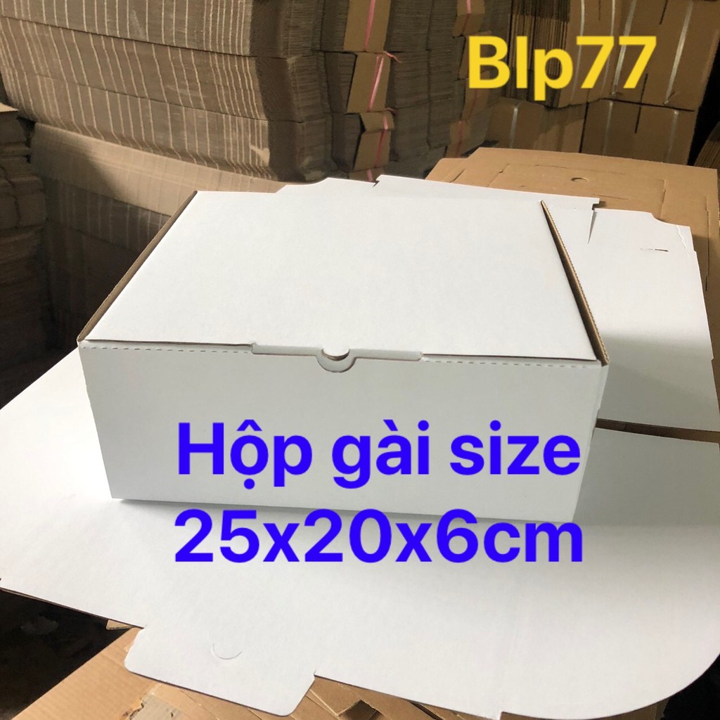 Hộp Gài Đựng Quần Áo Size 25X20X6Cm