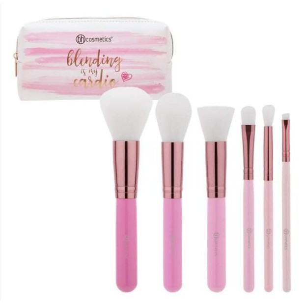Cọ BH COSMETIC Mini Pink Perfection