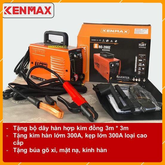 Máy Hàn Que Điện Tử Mini Kenmax ARC- 200Z | Hamgf Chính Hãng Có Đồng Hồ Hiển Thị |.