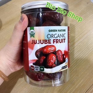 Táo đỏ hữu cơ loại 1 green nature hộp 300g organic usda