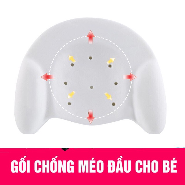 Gối cao su non chống méo đầu cho bé - Hàng Việt Nam