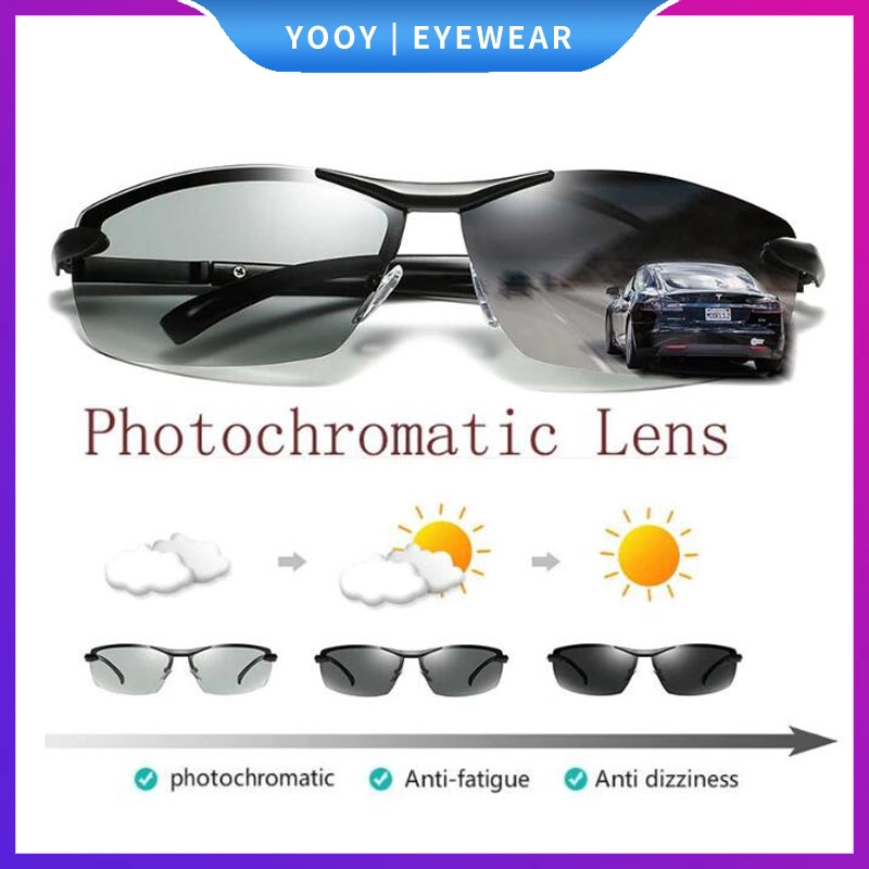 Kính Mát Phân Cực Gọng Nhựa Thời Trang Nam Nữ