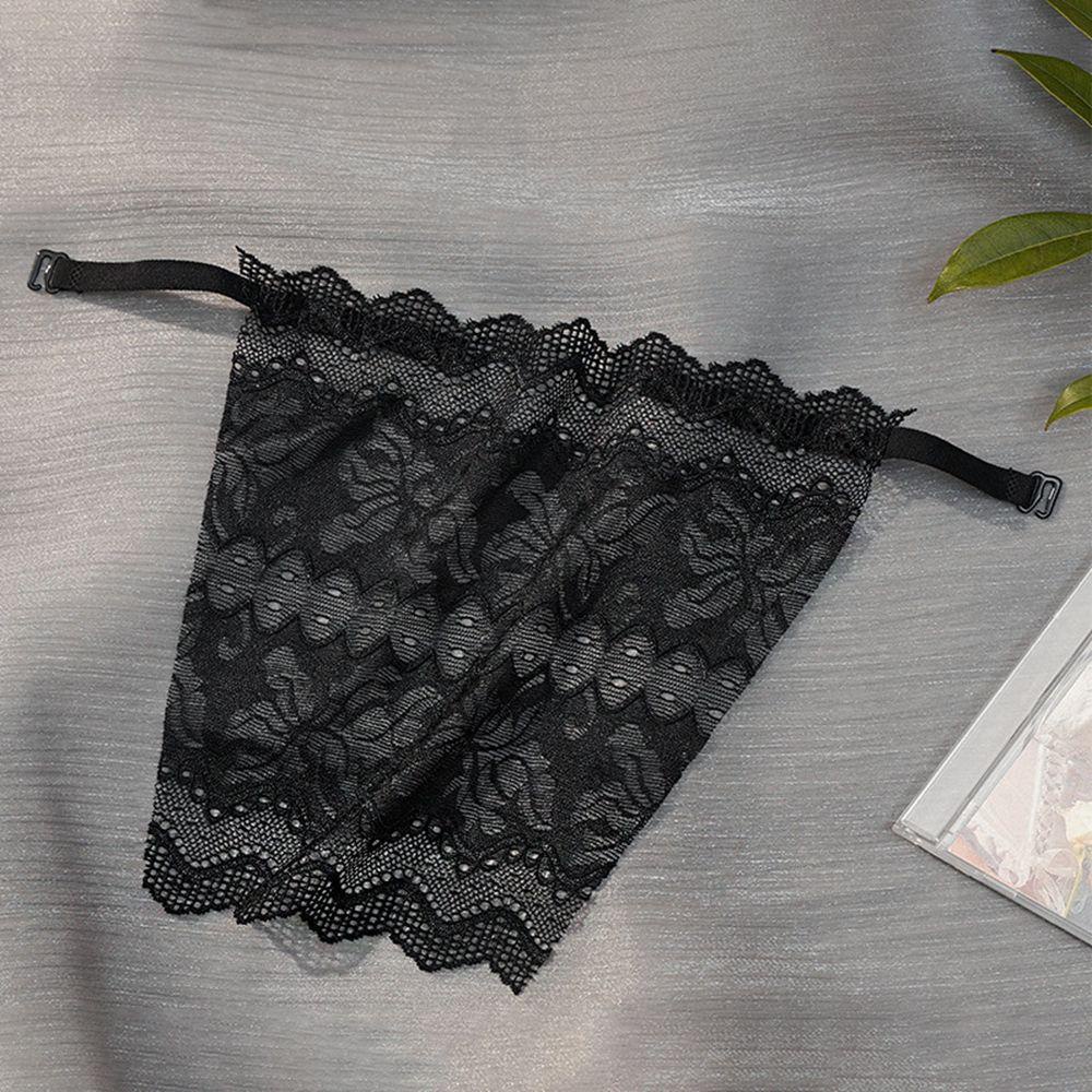 FORBETTER Comfortable Women Tube Tops Adjustable Chest Cover Strapless Bra Wrap Lace Transparent For Girls Overlay Corset Anti Tarnish Bra Lace Tube Tops Insert Wrap Bra/Multicolor