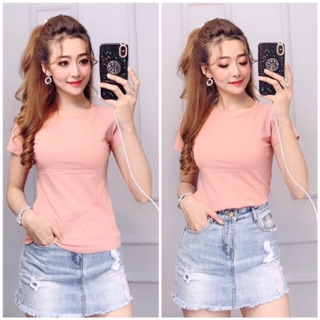 Áo thun Thái trơn ôm body