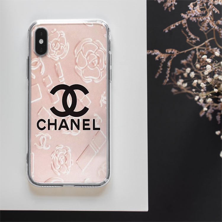 Ốp Iphone Chanel  màu trắng trong suốt Cho các dòng Iphone từ 5 đến 12 pro max CHAPOD00026