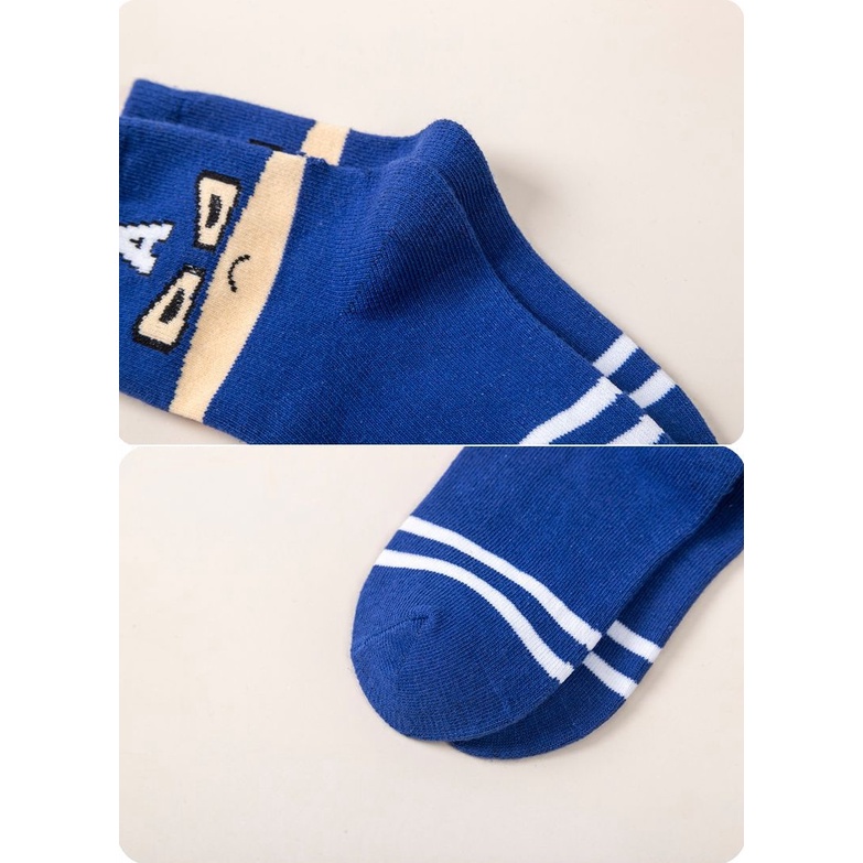 Set 5 Đôi Tất Hoạ Tiết Siêu Nhân Phong Cách Hàn Quốc Cho Bé Trai 1 - 12 tuổi