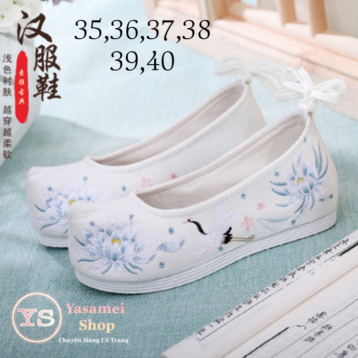 💥Giày Cổ Trang - Có Sẵn - Giày thêu đẹp💥