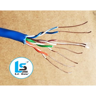 Cáp mạng VCOM⭐FreeShip⭐Cáp Cat5e UTP CCA vỏ PVC (cuộn 305M)