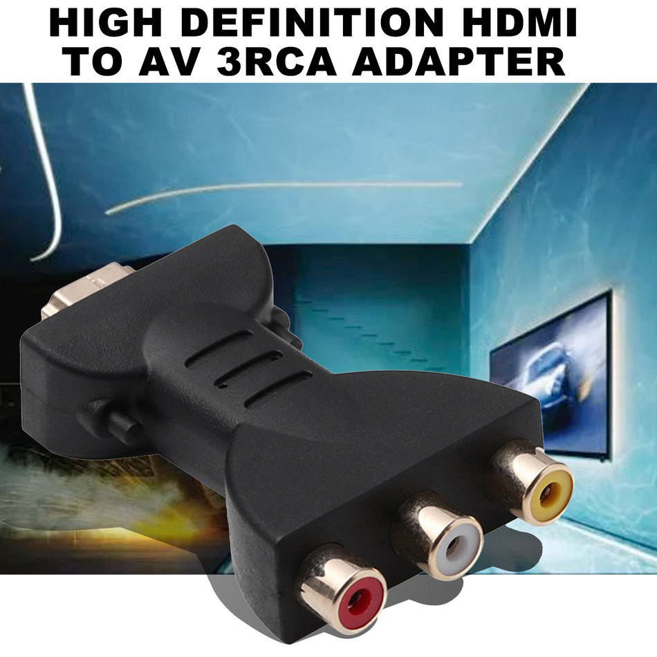 (Orb) Bộ Chuyển Đổi Tín Hiệu Av Digital Hdmi Sang 3 Rca