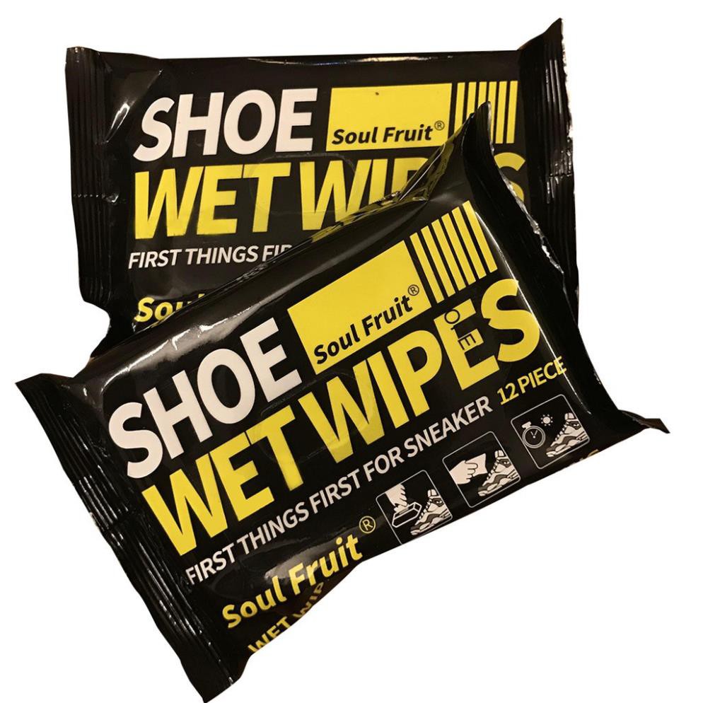 Giấy lau giày - Cho mọi loại giày từ da, da lộn, sneaker, giày vải - Hiệu quả với chỉ 2 tờ - WET WIPES [CHÍNH HÃNG]