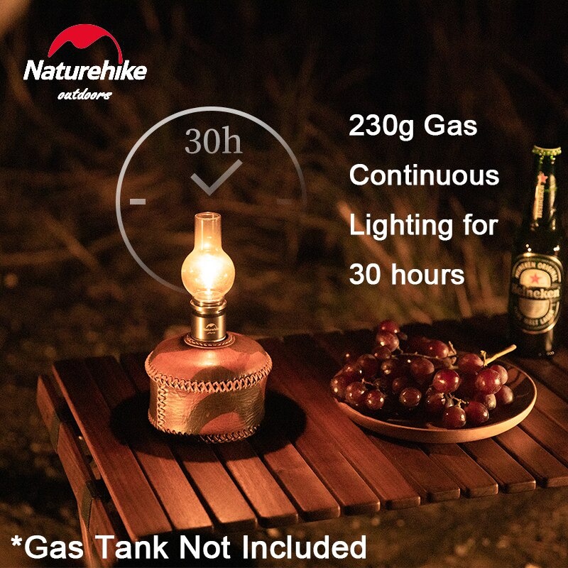 Đèn gas dã ngoại cắm trại vintage Naturehike NH21ZM006