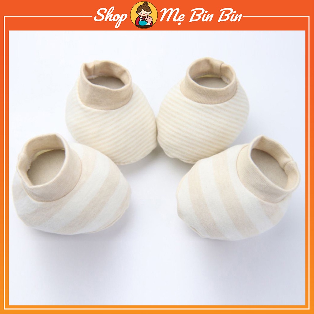 Bao Tay bao Chân sơ sinh chất liệu Cotton mềm mại, an toàn cho bé (vớ tay chân cho bé sơ sinh)