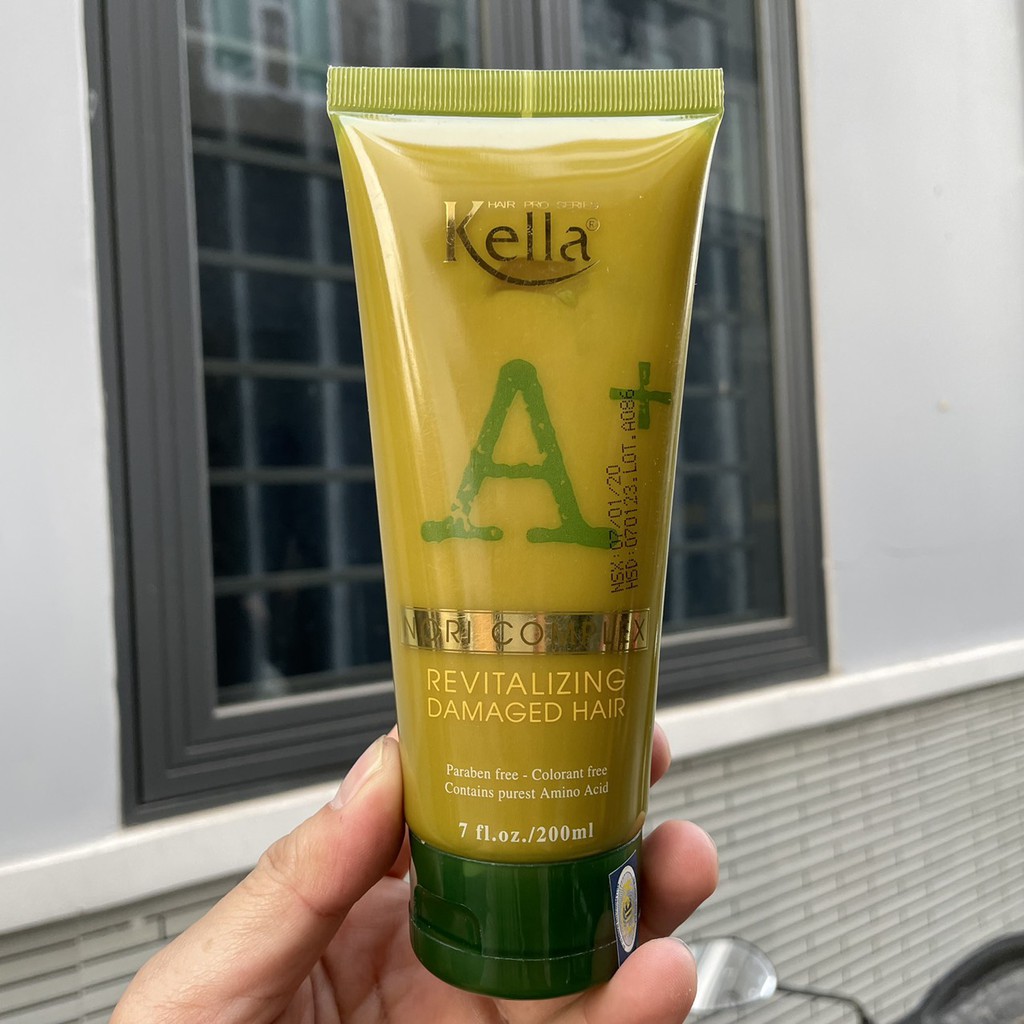 Kem xả khô cho tóc hư tổn Kella A+ Nori Complex Revitalizing Damaged Hair 200ml