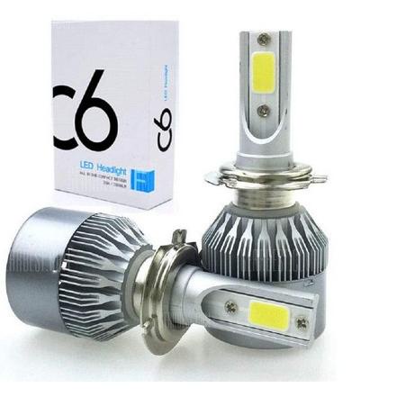 Đèn pha LED C6 H1 H3 H4 H7 H11 HB3 HB4 9005 9006 H8 36Watt 36Watt 36Watt cho xe hơi