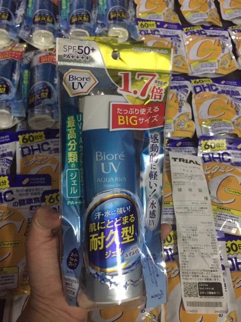 kem chống nắng Biore Aqua Rich watery gel mẫu mới 2017 | BigBuy360 - bigbuy360.vn