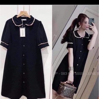 Váy bầu cao cấp💕chất lụa Nhật siêu đẹp, sang chảnh vô cùng💕free size 43~68kg