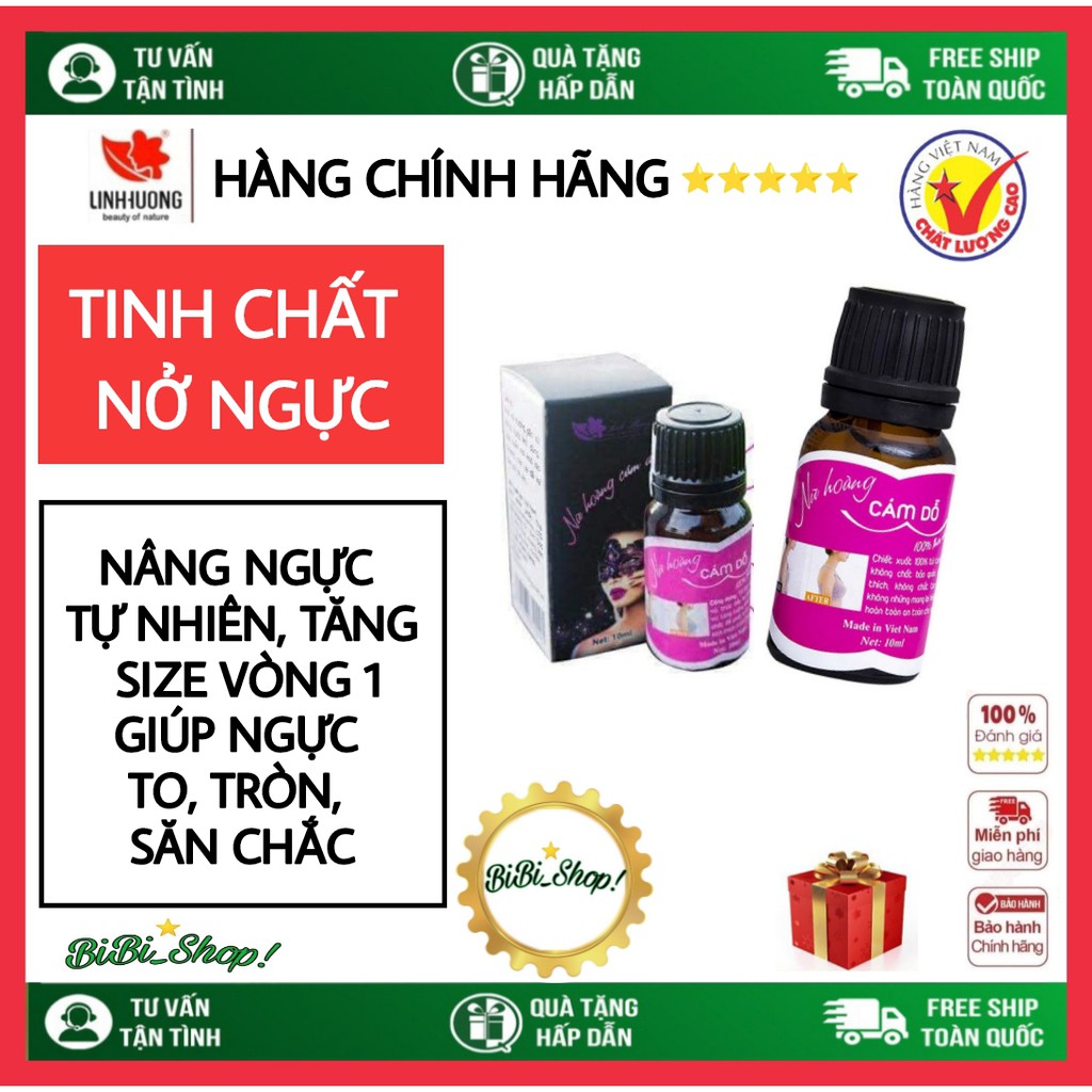 Nở Ngực Linh Hương, Giúp Ngực To Tròn Săn Chắc