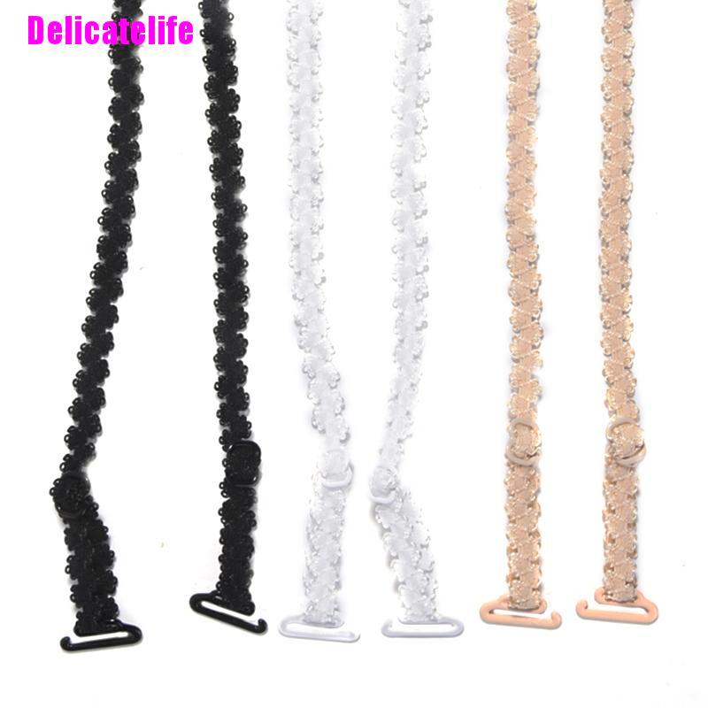 1 Cặp Dây Áo Ngực Điều Chỉnh Được Hình Hoa Cho Nữ