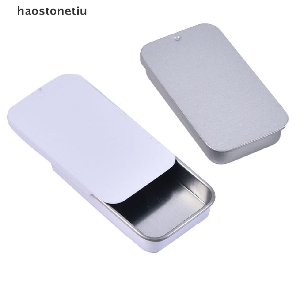 1 Hộp Thiếc Mini Có Nắp Trượt Dùng Đựng Đồ Cưới
