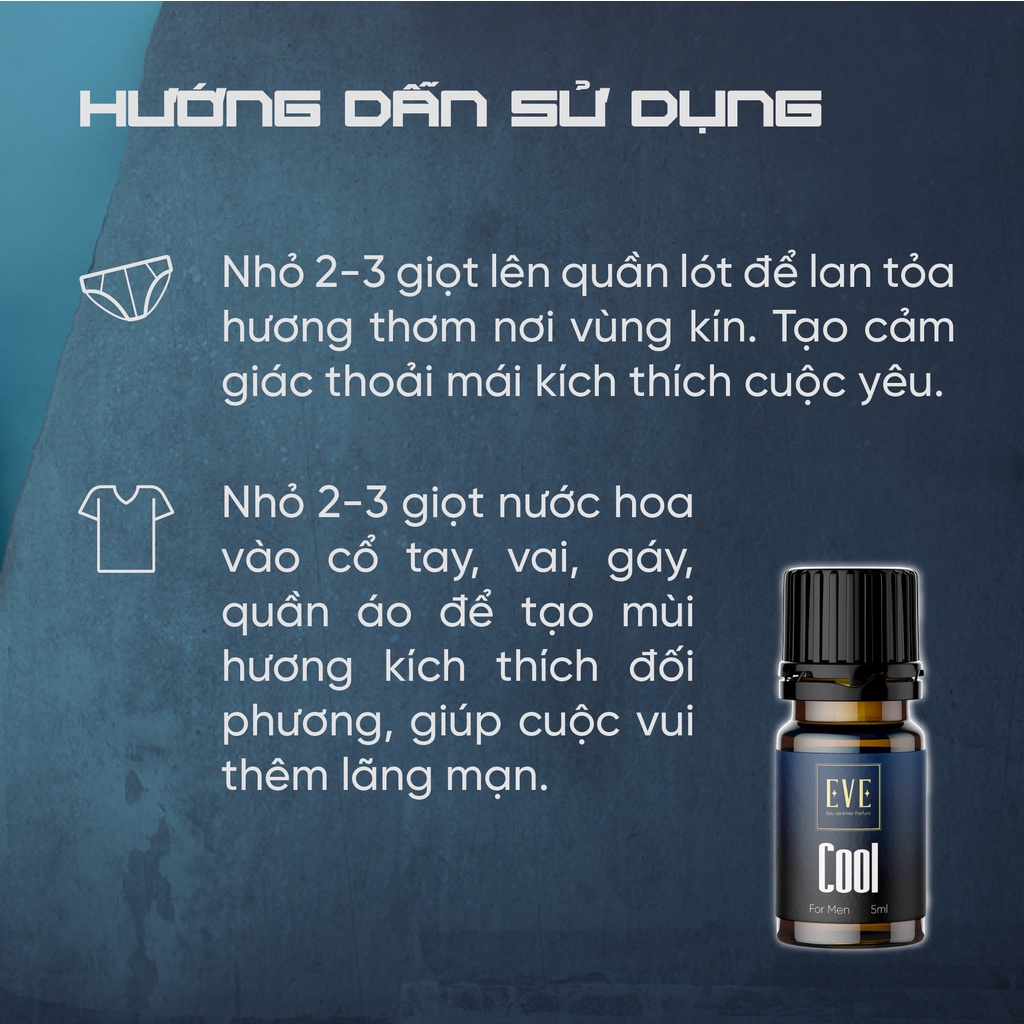 Nước hoa vùng kín nam 5ml COOL Hương X-Men Lôi Cuống Mạnh Mẽ Quyến Rũ Nước hoa nam chính hãng