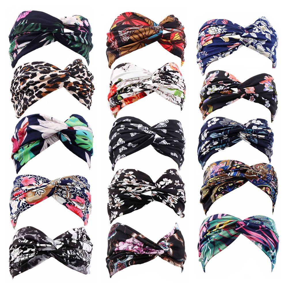 Băng Đô Turban Cài Tóc Phong Cách Vintage Thể Thao Cho Nữ