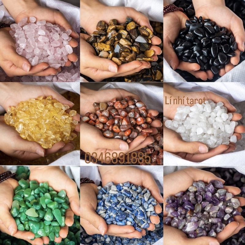 Hũ đá mini thanh tẩy, đem lại may mắn, nạp đầy năng lượng, xoá tiêu cực