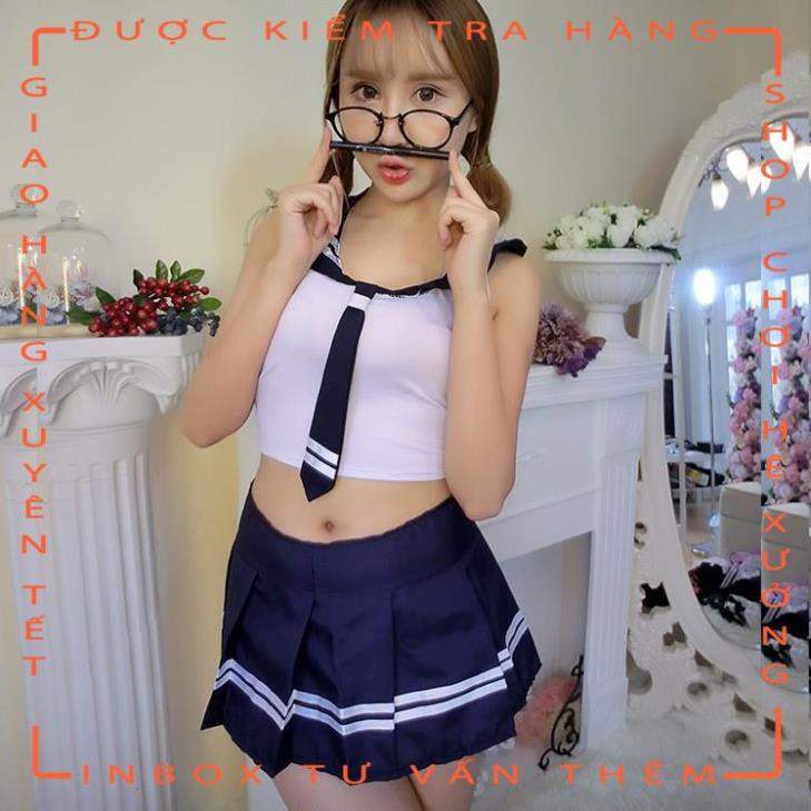 Đồ lót dạng cosplay nữ sinh gợi cảm - Đồ ngủ sexy hầu gái  - hot tiktok | BigBuy360 - bigbuy360.vn
