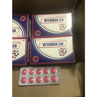 vitamin 3B b1,b6,b12 hỗ trợ hệ thần kinh hộp 100 viên