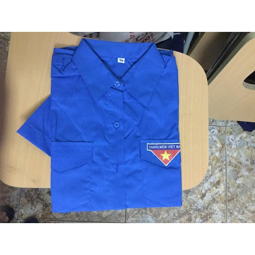 SỈ ÁO ĐOÀN THANH NIÊN NAM NỮ DÀI TAY CAO CÂP