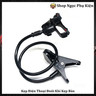Kẹp Điện Thoại Đuôi Khỉ Kẹp Bàn