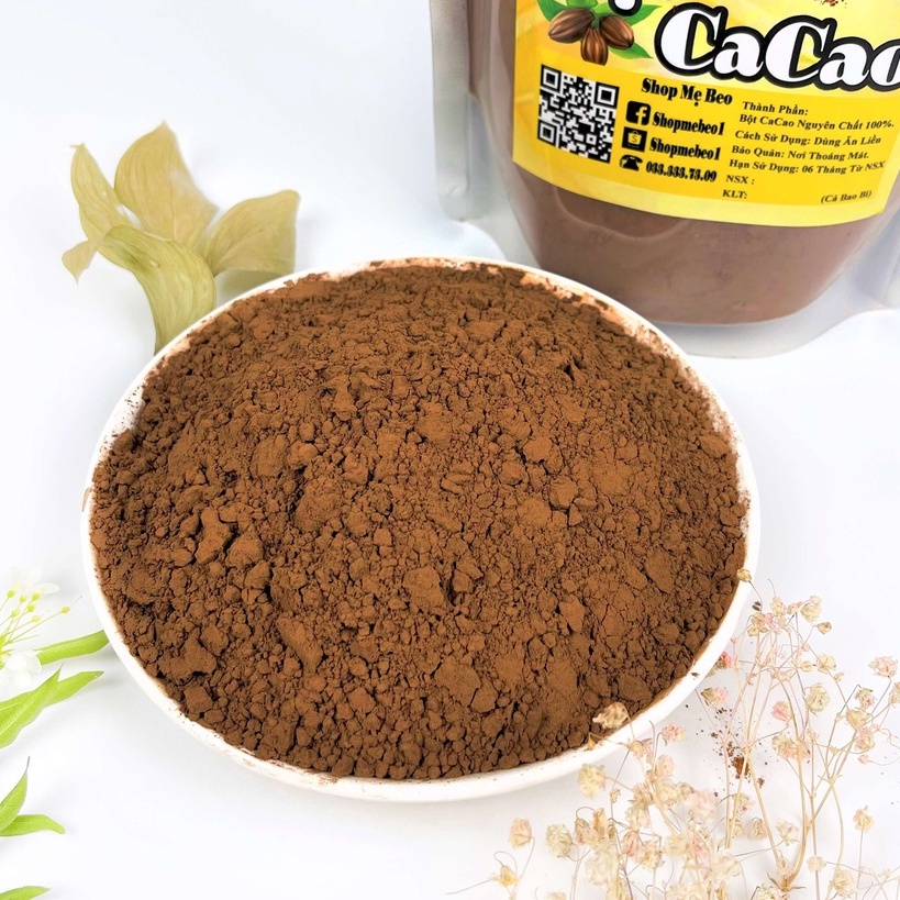 Bột cacao nguyên chất giảm cân Daklak Loại 1 Túi 500g