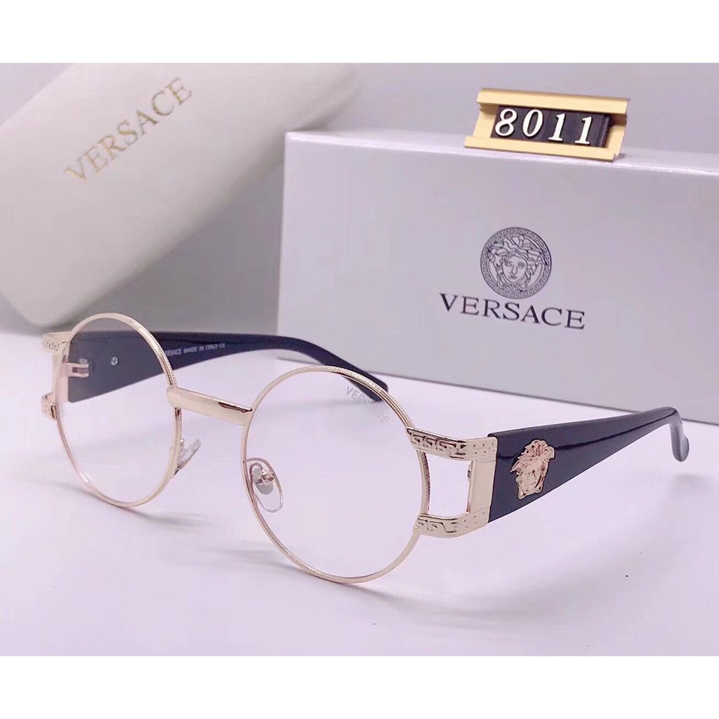 💯❤MẮT KÍNH THỜI TRANG❤💥 HOT VERSACE NAM NỮ S5055 💘❤ GỌNG NHỰA💛💛 SIÊU SANG CHẢNH❤💯TRÒNG TRÒN POLAROID