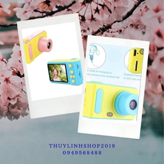 Máy ảnh mini cho bé tặng kèm thẻ nhớ 32G