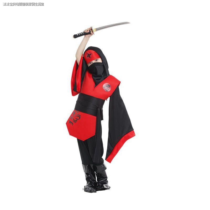 Bộ Đồ Hóa Trang Thành Nhân Vật Ma Cà Rồng Ninja Độc Đáo Ngày Halloween Cho Bé Trai