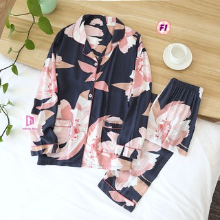 Pijama Lanh Lụa mềm mát F1