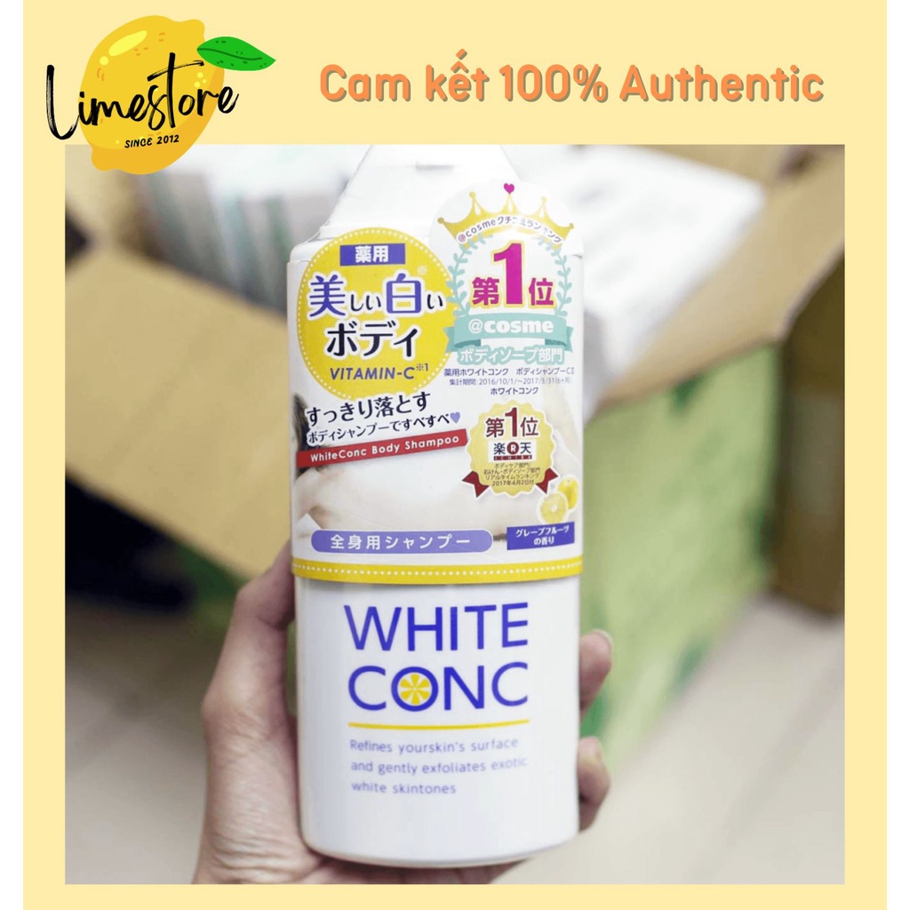 SỮA TẮM WHITECONC NHẬT BẢN